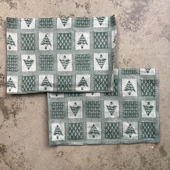 Bundle Sale! Two Fir Tree Placemats - Picture 1 of 5